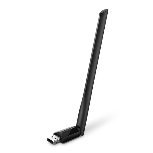 AC600 High Gain Wi-Fi Dual Band USB Adapter 433Mbps at 5GHz + 200Mbps at 2.4GHz USB 2.0 1 high gain antenna
