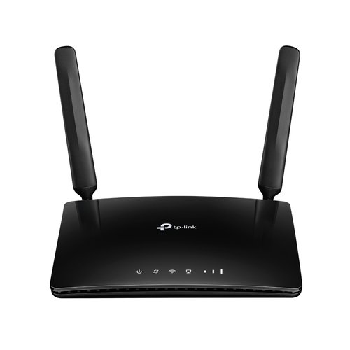 AC750 Wireless Dual Band 4G LTE Router Modem 3x 10/100Mbps LAN 10/100Mbps LAN/WAN 300Mbps 2.4GHz 433Mbps 5GHz 3 int. WiFi antenna 2 detachable LTE antenna