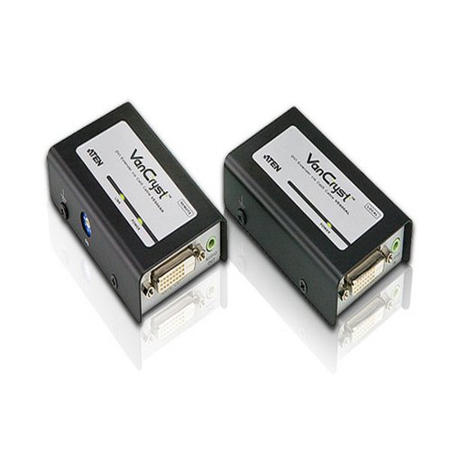 DVI Extender DVI + Audio RJ45 Extender up to 60 meter 1080P