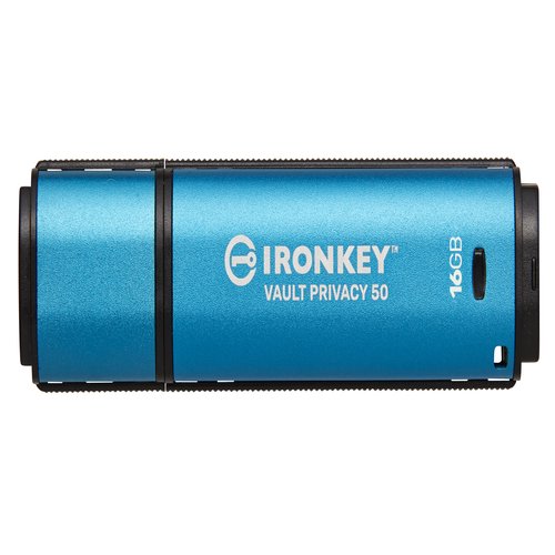 16GB IronKey Vault Privacy 50 AES-256 Encrypted FIPS 197