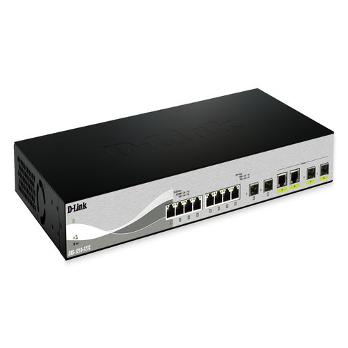 12 Port Smart Managed Switch including 10x10 SFP+ ports & 2 x Combo 10GBase-T/SFP+ uplink ports