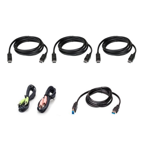 Aten 1.8M USB DP Triple Display KVM Cable Kit