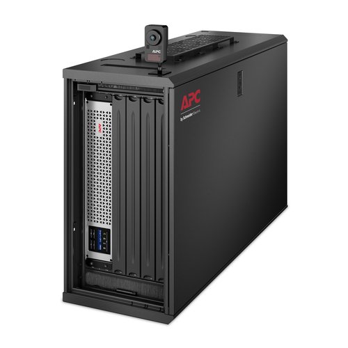 NetShelter WX 6U Low-Profile Wallmount Enclosure 230V Fans