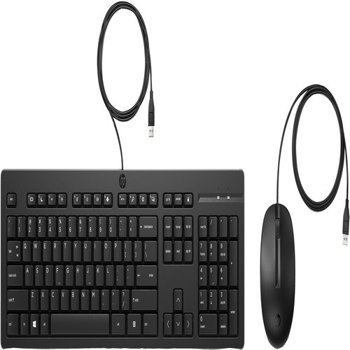 HP 225 Wired Mouse and KB EMEA - INTL English Loc ??? Euro plug QWERTY
