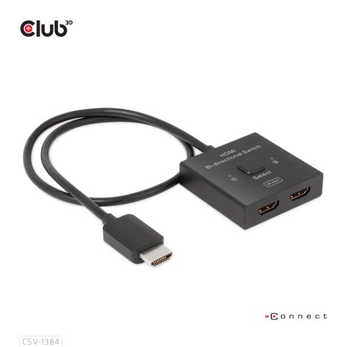HDMI 2-in-1 Bi-directional Switch for 8K60Hz or 4K120Hz