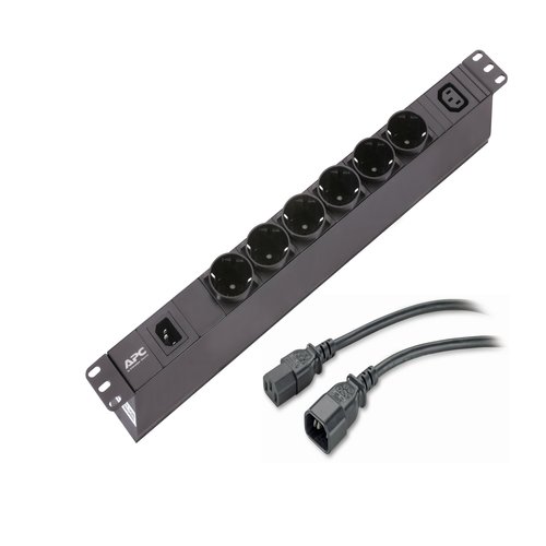 Easy PDU Basic 1U 10A 230V (6)Schuko(1)C13