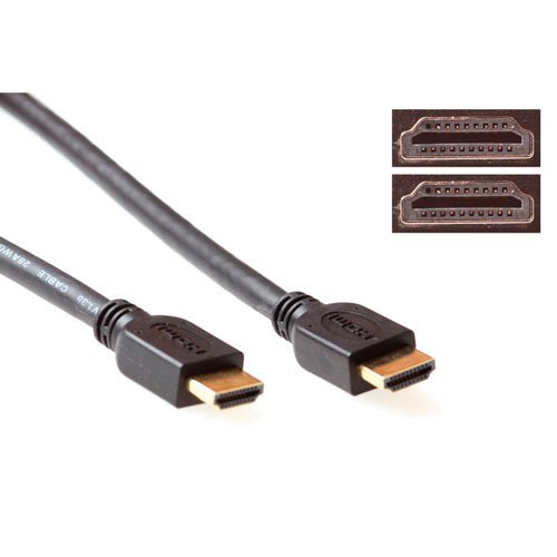 2 meter HDMI High Speed kabel HDMI-A male - male