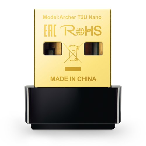 AC600 Nano Wi-Fi USB Adapter 433Mbps at5GHz + 200Mbps at 2.4GHz USB 2.0