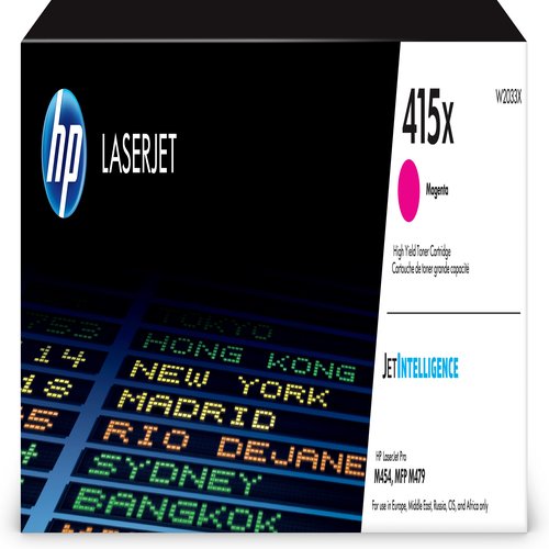 HP 415X originele high-capacity magentaLaserJet tonercartridge