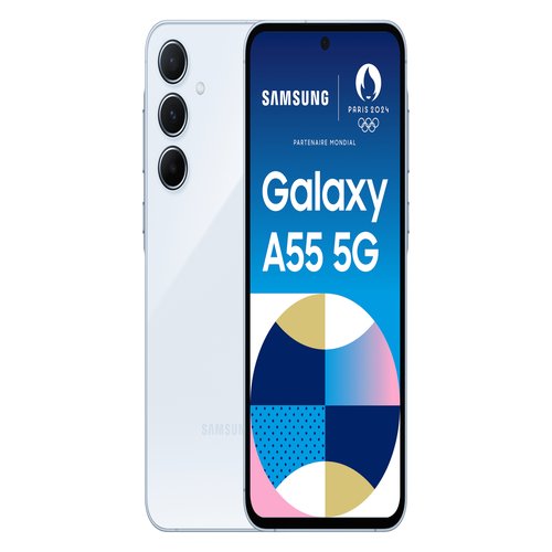 A556 GALAXY A55 5G 128GB AWESOME ICEBLUE