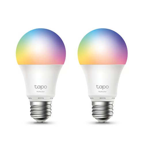 Smart Wi-Fi Light Bulb Multicolor 2-Pack