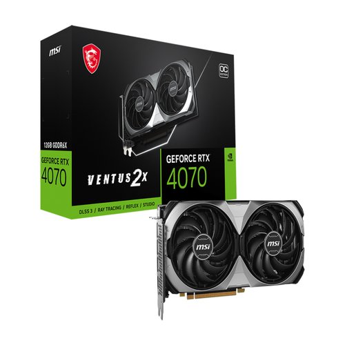 VGA GeForce RTX 4070 VENTUS 2X E 12G OC