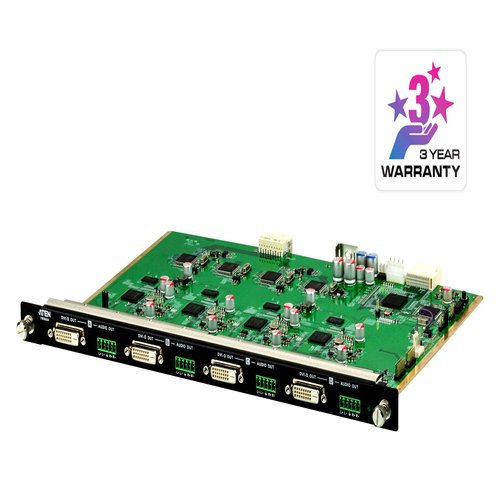 [PREMIUM] Videowall Matrix 4-Port DVI output Board for the VM1600