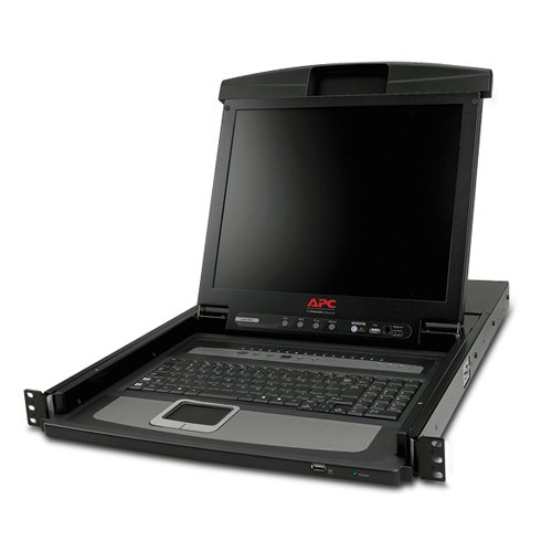 17i Rack LCD Console with Integrated 16Port Analog KVM Switch
