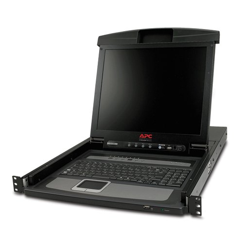 17i Rack LCD Console with Integrated 8 Port Analog KVM Switch
