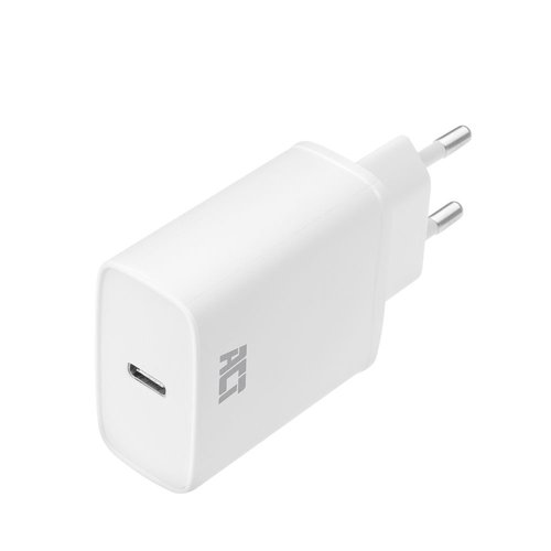USB-C Charger 110-240V 1 port 20W whiteiPhone 12/13 Previous Ewent EW1320
