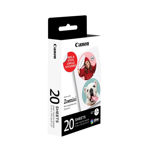 Zink Circle Paper 20 sheet