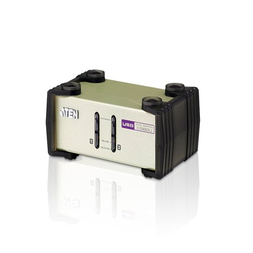 Desktop KVM 2 Port PS2/USB KVM/Console/PC PS2/USB