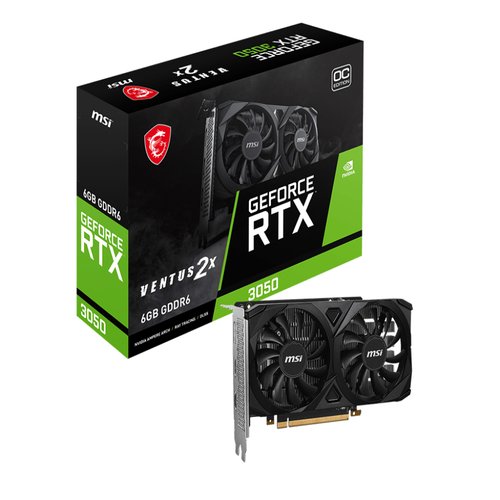 VGA GeForce RTX 3050 VENTUS 2X 6G OC