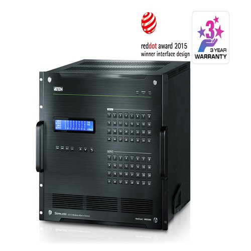 [PREMIUM] Videowall Matrix 32x32 Digital Modular Matrix . Chassis Only / 9U - High