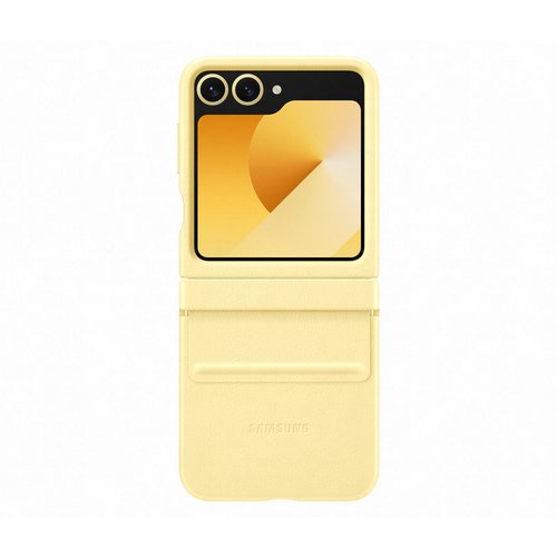 FLIP 6 Vegan Leather Case Yellow