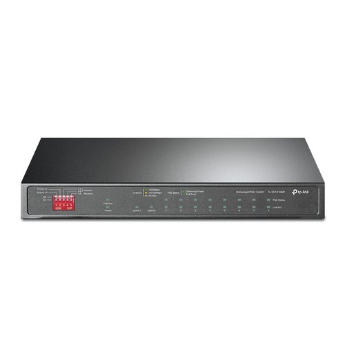 10-Port Gigabit Desktop Switch with 8-Po