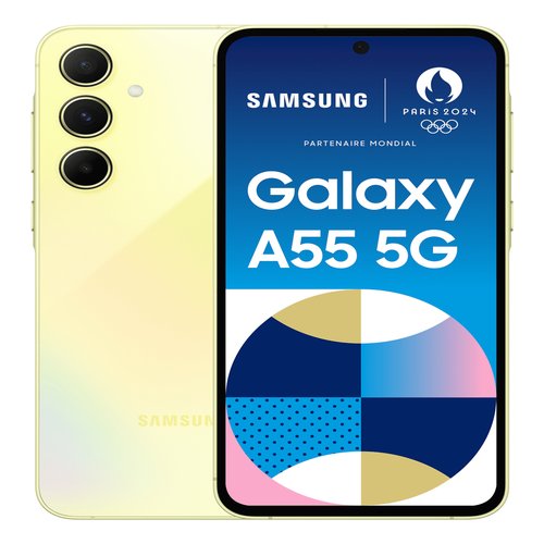 A556 GALAXY A55 5G 256GB AWESOME LEMON