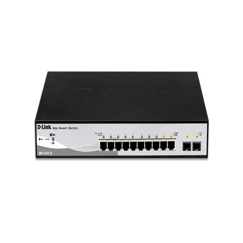 10-Port Gigabit Smart Switch with 2 SFPports