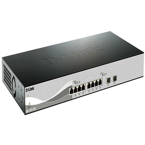 10 Port Smart Managed Switch including 8x 10G & 2x SFP+ ports