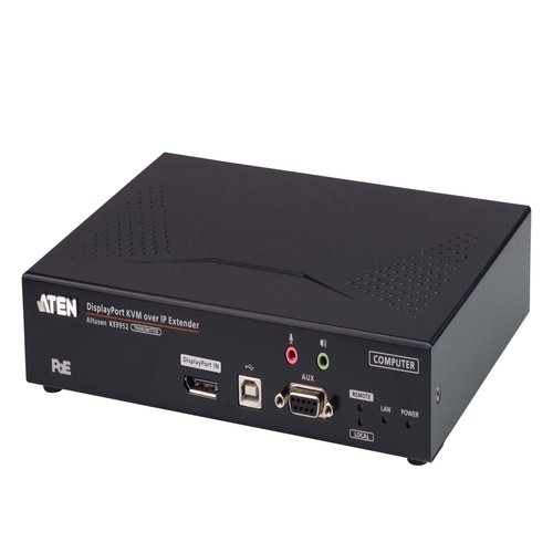 [PREMIUM] 4K DP Single Display KVM overIP Transmitter with PoE