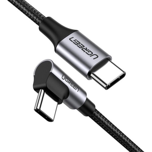 50125USB-C 2.0 naar USB-C 2.0 90graden hoek 2m 3A