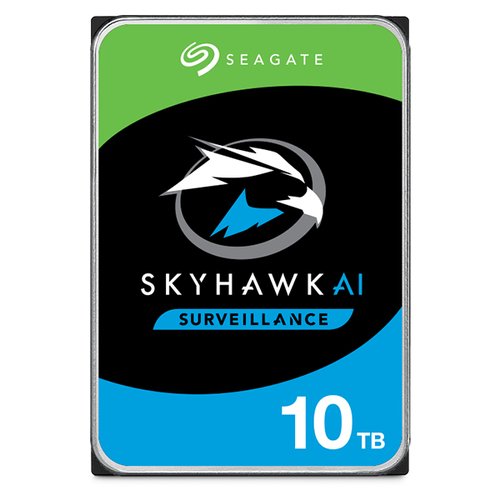 SkyHawk surveillance HDD SATA 10TB 64 cam support + 16 AI