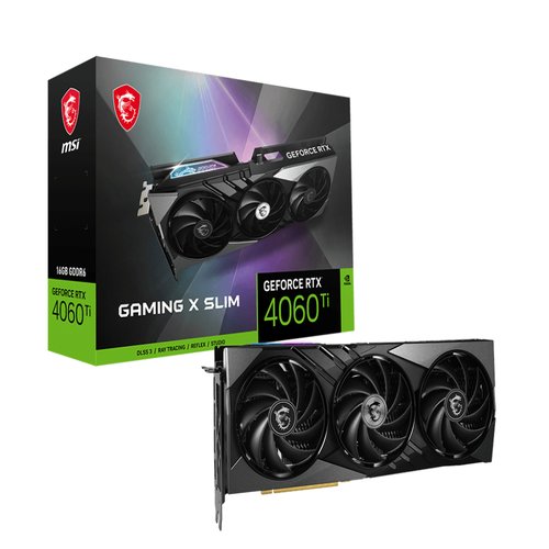 VGA GeForce RTX 4060 Ti GAMING X SLIM 16G