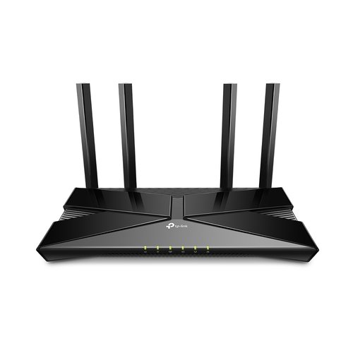 AX1500 Wi-Fi 6 Router Broadcom 1.5GHz Tri-Core CPU 1201Mbps at 5GHz+300Mbps at 2.4GHz 5 Gigabit Ports 4 Antennas Downlink and Uplink OFDMA MU-MIMO 1024QAM