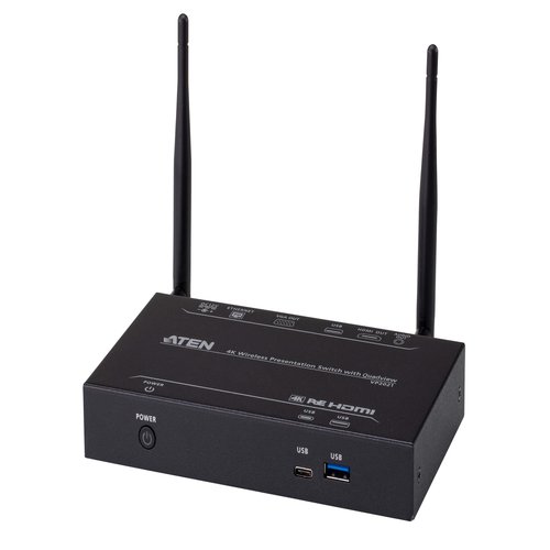 4K Wireless Presentation Switch with Quad View / Ethernet (WebGUI) Control