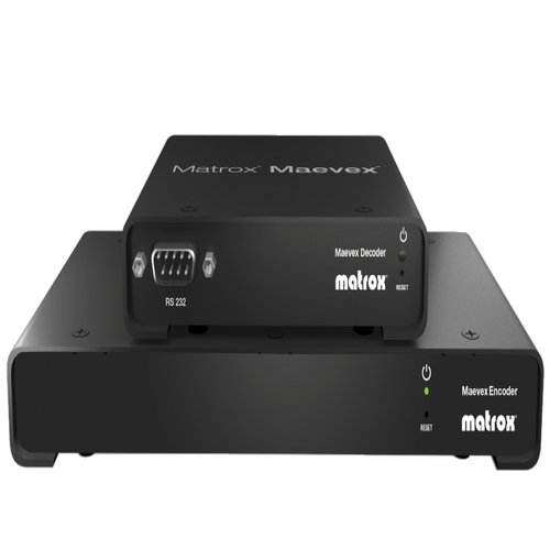 Maevex 5150 Encoder/Decoder Bundle / Video over IP Encoder/Decoder bundle. up-to 1920x1200/1080p60 HDMI/DVI in/out. HDMI /analog audio-in/out. RJ45 100/1000Mbps