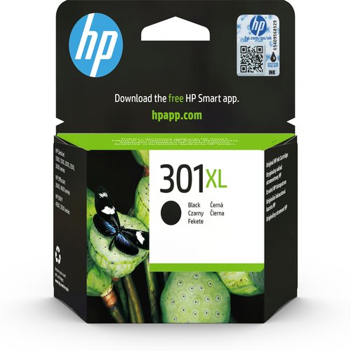 301XL originele ink cartridge zwart high capacity 480 paginas 1-pack Blister multi tag