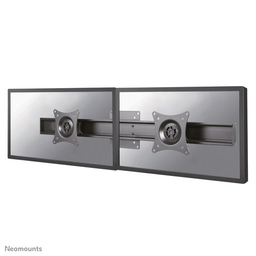 Neomounts Flat Screen Cross bar (to make a single mount dual screen)