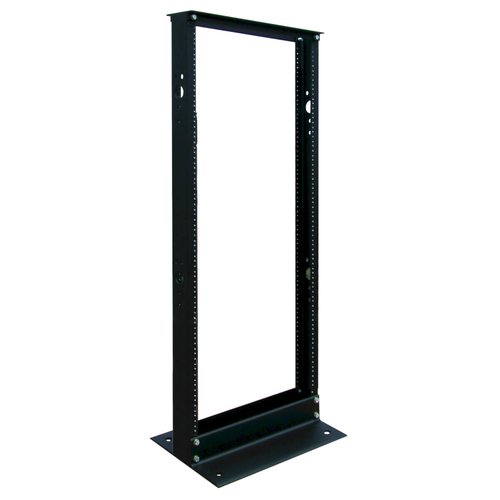 25U SmartRack 2-Post Open Frame Rack Organize and Secure Network Rack Equipment