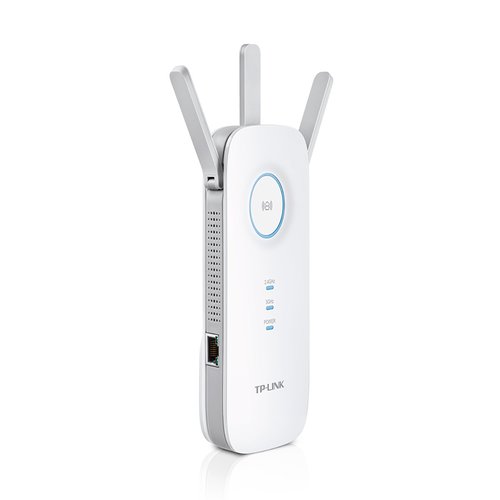 AC1750 Dual Band Wireless Wall Plugged Range Extender Qualcomm 1300Mbps 5Ghz + 450Mbps 2.4Ghz 802.11ac/a/b/g/n 10/100/1000M with 3 fixed Antennas