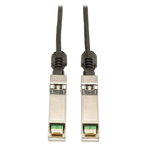 SFP+ 10Gbase-CU Passive Twinax Copper Cable SFP-H10GB-CU1M Compatible Black 1M 3.28 ft.