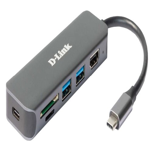 6-in-1 USB-C Hub with HDMI/Card Reader/Power Delivery