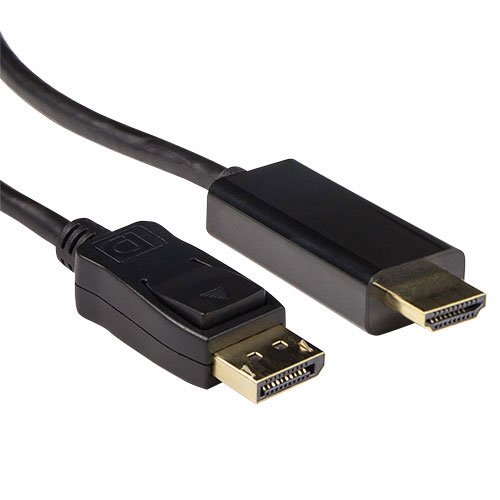 1.8 meter Verloopkabel DisplayPort malenaar HDMI-A male - PolyBag