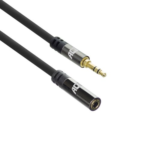 Professional Audio Stereo Extension Cable 3.5mm male to 3.5mm female 2.0 Meter