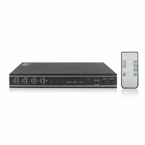 2-Port Dual HDMI 4K@60Hz KVM switch USB3.2 Gen1 (USB 3.0)