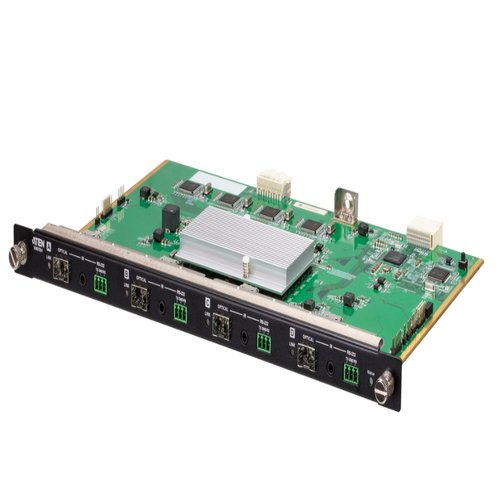 [PREMIUM] Aten 4-Port 4K 10G Optical Output Board(4096 x 2160 up to 300m MM) with scaler and IR / RS-232 Pass-through