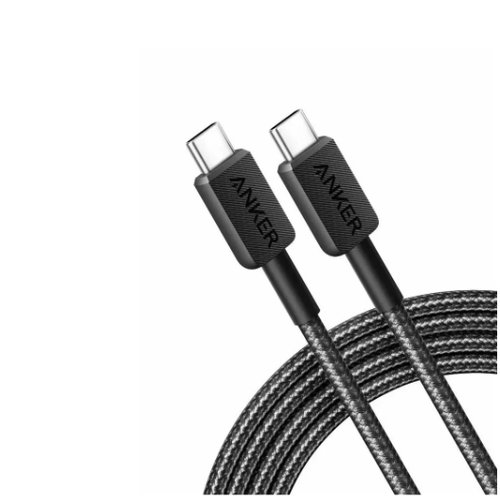 310 USB-C to USB-C Cable Braided Nylon 0.9M 240W Black