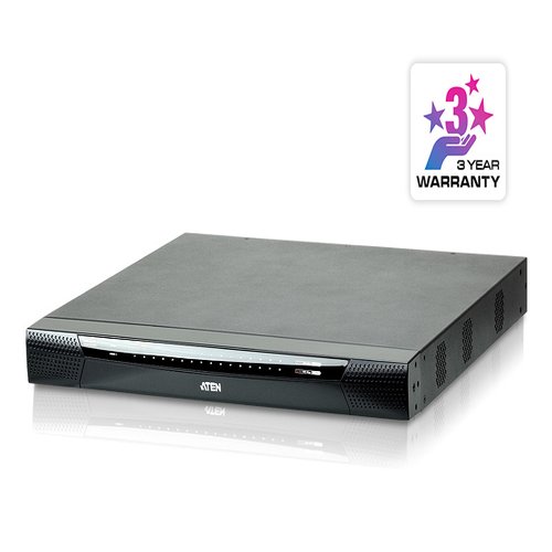 [PREMIUM] 32-Port 3-Bus CAT5e/6 KVM Over IP Switch with Audio & Virtual Media Support