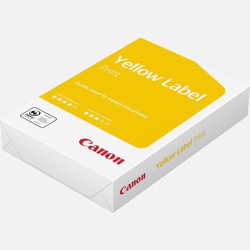 Yellow Label Print Paper