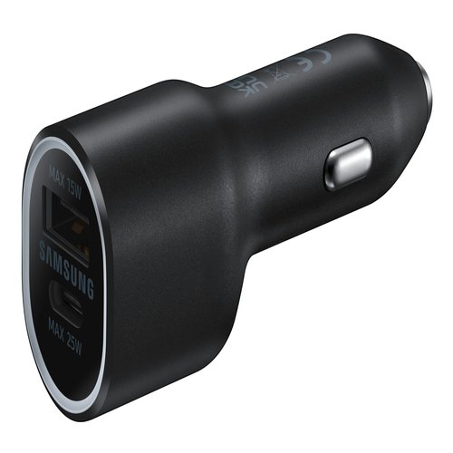 40W Car Charger Black
